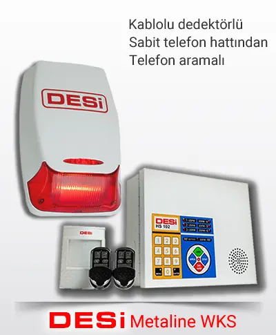 Desi Metaline WTKS Alarm Sistemi